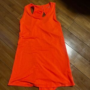 Athleta tank top. Open back.